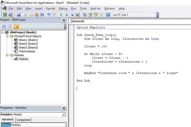 Excel VBA programming concepts - Do Loop