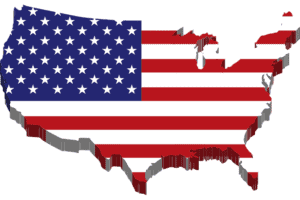 quickly learn 50 us states and capitals - us map with flag background - featured-img